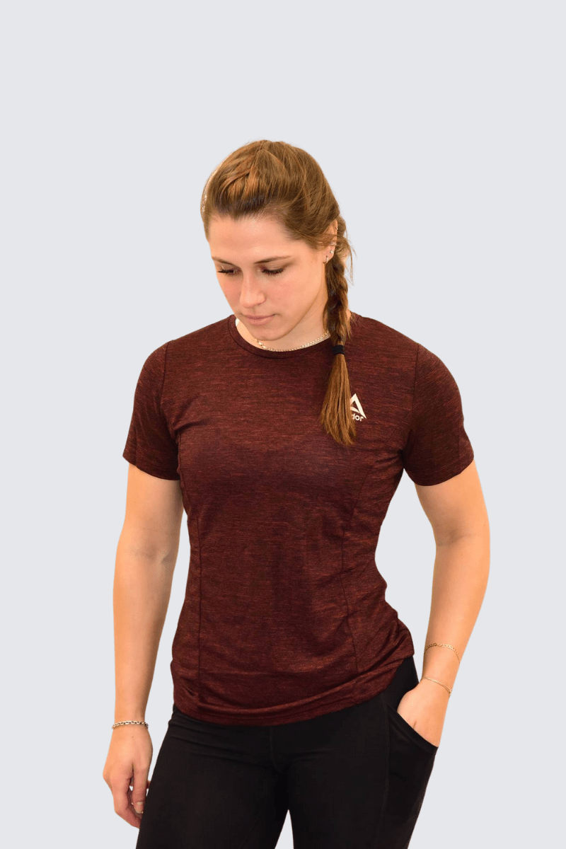 ARDOR MAROON VOID TEE