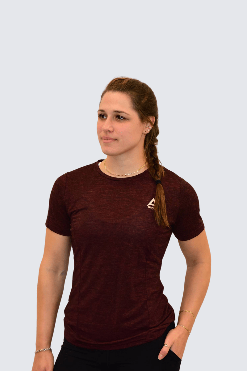 ARDOR MAROON VOID TEE