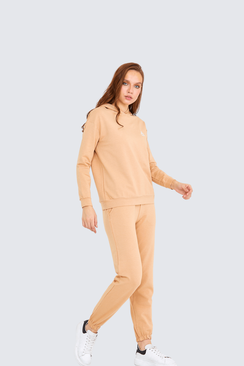 Peach sweatsuit deals